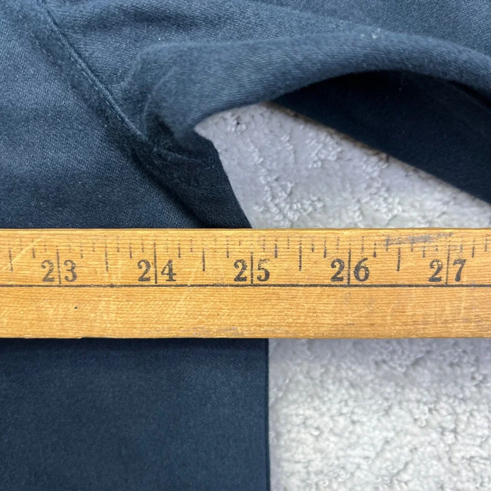 Levis Shirt Jacket Mens L Navy Blue Lined Cotton Chamois Pockets Chore Shacket